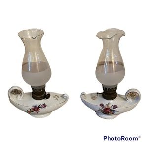 Vintage Genie Oil Lamps